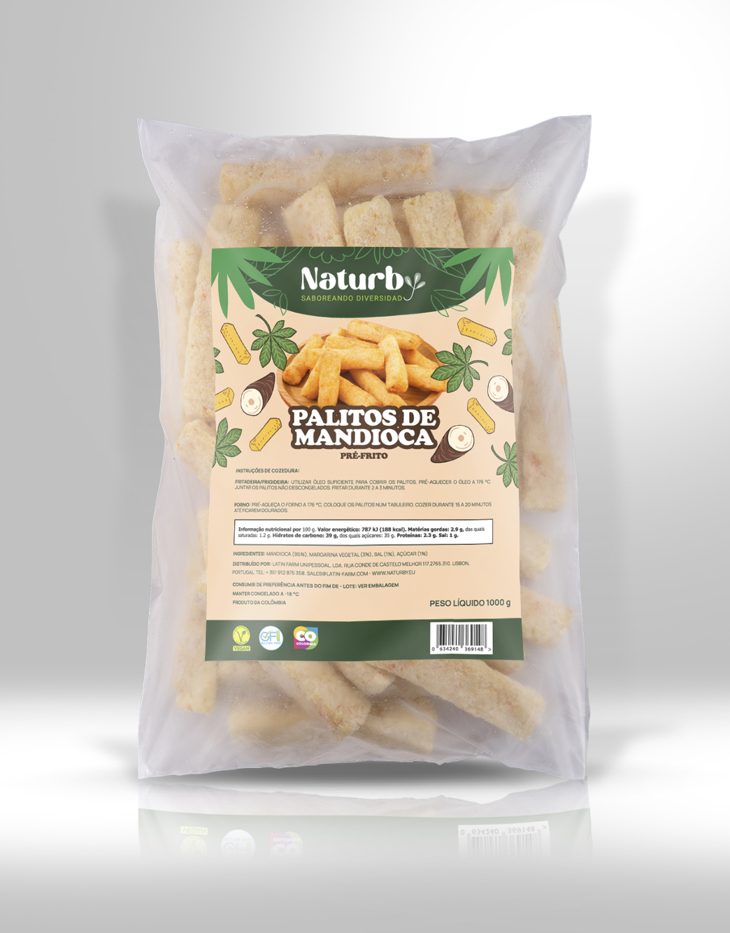 Croquetas Yuca - Mockup
