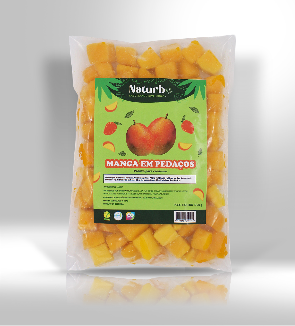 Mango en Trozos