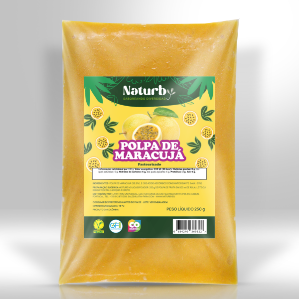 Pulpa de maracuya sin semilla - bkg